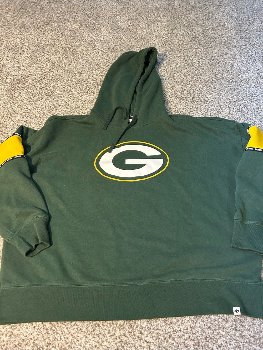Green Bay Packers Hoodie with G Logo by 47